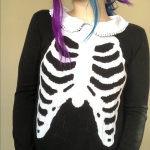 EVERYTHING MUST GO ‼️ Ribcage Sweater
